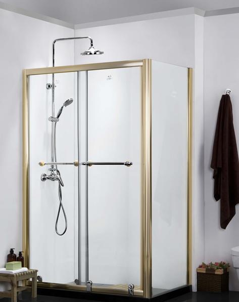 德立L2362JL型双趟门走底轨推拉门淋浴房 产品解析与市场信息概览