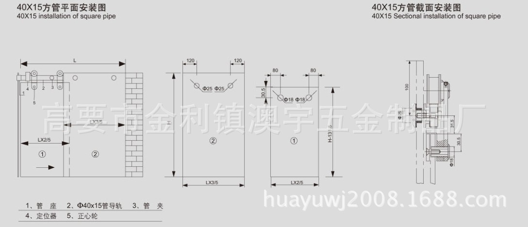 淋浴房移门配件 不锈钢材质的精益之选——源自澳宇五金制品厂